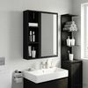 vidaXL Badezimmer-Wandschrank mit Regal Schwarze Eiche 20 x 14 x 70 cm 889296 Bild 4