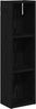 vidaXL Badezimmer-Wandschrank mit Regal Schwarze Eiche 20 x 14 x 70 cm 889296 Bild 2