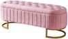MODFU Polsterbank Bettbank Sitzbank (Stauraum-Schlafkoffer und Fußbank, gepolsterte Fußbank mit Stauraum, Sofabank Bank,120 x 40 cm) Bild 3