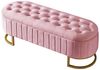 MODFU Polsterbank Bettbank Sitzbank (Stauraum-Schlafkoffer und Fußbank, gepolsterte Fußbank mit Stauraum, Sofabank Bank,120 x 40 cm) Bild 4