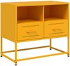 vidaXL TV-Schrank Senfgelb 68x39x60,5 cm Stahl 846551 Bild 2