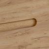 Waschtisch 80 cm Wotan Eiche Nb. LUTON-56-CRAFT Keramik-Waschbecken B/H/T 80/68/46 cm Bild 3