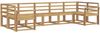 vidaXL Outdoor-Sofagarnitur 7 pcs Weiß Massivholz Akazie 3388153 Bild 2