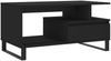 vidaXL Couchtisch Schwarz 90x49x45 cm Holzwerkstoff 831029 Bild 2