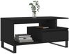 vidaXL Couchtisch Schwarz 90x49x45 cm Holzwerkstoff 831029 Bild 3