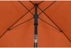 City Mittelstockschirm anthrazit/terracotta 180x180cm Bild 4
