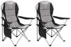 Mondeer Campingstuhl (2er Set) (2 St), Baumwollkissen tragbar Bild 5