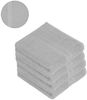 4 x Handtuch 500 g/m² 50 x 100 cm Silber Bild 2