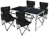 Mojawo Essgruppe 5-teiliges Campingmöbel Set Tisch + 4 Campingstühle + Tasche Outdoor Bild 2