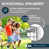 Hudora 'Advanced 120' Fußballtor, Stahlrohrrahmen weiß, 120x80 cm Bild 5