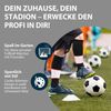 Hudora 'Advanced 120' Fußballtor, Stahlrohrrahmen weiß, 120x80 cm Bild 5