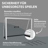 Hudora 'Advanced 120' Fußballtor, Stahlrohrrahmen weiß, 120x80 cm Bild 4