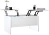 vidaXL Couchtisch Hochglanz-Weiß 80x50x42,5 cm Holzwerkstoff 809734 Bild 4