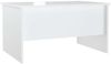vidaXL Couchtisch Hochglanz-Weiß 80x50x42,5 cm Holzwerkstoff 809734 Bild 5