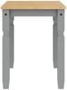 vidaXL Esstisch Corona Grau 112x60x75 cm Massivholz Kiefer 4005715 Bild 5