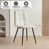 Albatros Esszimmerstühle 4er Set BORA Beige - Komfortabler Polsterstuhl für Modernes und Stilvolles Design am Esstisch - Küchenstuhl oder Stuhl Esszimmer mit hoher Belastbarkeit bis 110kg Bild 3