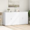 vidaXL Sideboards 2 Stk. Weiß 79x38x80 cm Holzwerkstoff 3276602 Bild 3