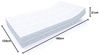 AQUADELUXE 7 Zonen Wendematratze 120 x 180 x ca. 21 cm H2/H3 Bild 2