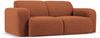Micadoni Sofa Molino 2-Sitzer Boucle Braun Bild 2