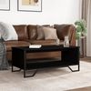 vidaXL Couchtisch Schwarz 100x51x40 cm Holzwerkstoff 848479 Bild 3