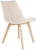 2er Set Stühle Brook Samt creme Bild 5