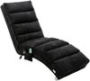 LVHOM Relaxsessel Sackleinen Massage-Liege INDOOR PREMIUM, Ergonomische Fernbedienungs-Steuerung, 5 sanfte Massageprogramme, Elektrischer Massagesessel Bild 2