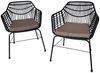 HOME DELUXE Gartenstuhl inkl. Sitzkissen TARA - 2er Set Bild 2