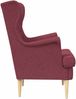 vidaXL Sessel Weinrot Stoff 42029858 Bild 3