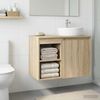 vidaXL Badezimmerschrank Inzwischen Sonoma-Eiche 30 x 35 x 50 cm 890336 Bild 4