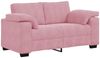 vidaXL Zweisitzer-Sofa Rosa 160x77x82 cm Samt 4105260 Bild 2