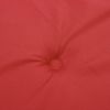 vidaXL Gartenbank-Auflage Rot 120x50x4 cm Oxford-Gewebe 43210 Bild 5