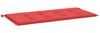 vidaXL Gartenbank-Auflage Rot 120x50x4 cm Oxford-Gewebe 43210 Bild 2
