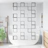vidaXL Duschrollo mit Kassette 130x240 cm Stoffbreite 126 cm 4015048 Bild 2
