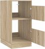 vidaXL Wäscheschrank mit Tür Sonoma 50 x 68 x 102 cm Holzwerkstoff 3422802 Bild 5