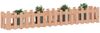 vidaXL Hochbeet Lattenzaun-Design 200x30x30 cm Massivholz Douglasie 832505 Bild 3