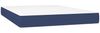 vidaXL Boxspringbett mit Matratze Blau 140x200 cm Stoff 3141863 Bild 5