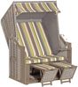 Sunny Smart Strandkorb 30 Z Pinie onix Stoff 1226 Bild 1