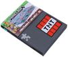 Sarcia. eu Spannbettlaken Minecraft Kinderbettlaken Grau 90x200+25cm mit Gummizug, Baumwolle Bild 2