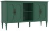 HOLTICO Sideboard Buffet Schrank mit 4 Türen und offenem Regal, Vintage Akzent Kommode (1 St), TV-Schrank, Küchenschrank, Kredenz, und Weinschrank Bild 3