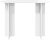 vidaXL Konsolentisch Hochglanz Weiß 100 x 39,5 x 75 cm Holzwerkstoff 8001153 Bild 5