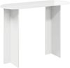 vidaXL Konsolentisch Hochglanz Weiß 100 x 39,5 x 75 cm Holzwerkstoff 8001153 Bild 2