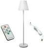 MARELIDA LED Außen-Stehlampe LED Akku Garten Stehleuchte USB aufladbar 4 Helligkeitsstufen H: 150cm, LED Classic, warmweiß (2100K bis 3000K) Bild 4