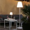 MARELIDA LED Außen-Stehlampe LED Akku Garten Stehleuchte USB aufladbar 4 Helligkeitsstufen H: 150cm, LED Classic, warmweiß (2100K bis 3000K) Bild 2