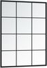 vidaXL Wandspiegel, Metall schwarz, 60x80 cm Bild 4