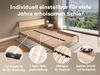 Madera Lattenrost für Bettkastenfunktion – 7-Zonen, 28 Federleisten, Birkenschichtholz, Größe: 120 x 200 cm, Seite der Öffnung: Öffnung Vorn Bild 5