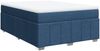 vidaXL Boxspringbett mit Matratze Blau 140x200 cm Stoff 3285483 Bild 2