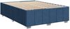 vidaXL Boxspringbett mit Matratze Blau 140x200 cm Stoff 3285483 Bild 5