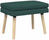 vidaXL Doppellagige Bank Dunkelgrün 60 x 40 x 46 cm Stoff 42038422 Bild 2