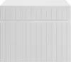Vente-unique - SATARA Waschbeckenmöbel Holz, Platte Weiß - B 46 cm x H 46 cm x L 60 cm Bild 3