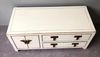 Vintage TV-Stand Elfenbein Kommode Sideboard Lowboard chinesisch asiatisch Kolonial-Stil Antik-Stil Schrank orientalisch Fernost shabby-chic Landhaus Bild 5